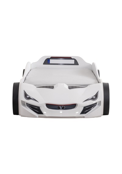 Arabalı Yatak, V-sport Arabalı Karyola - Beyaz