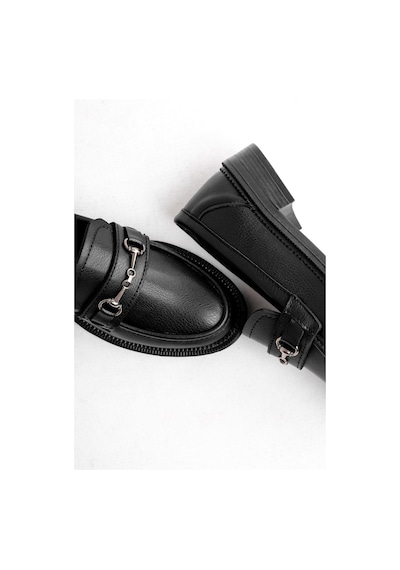 Potinonline 1363 Kadın Tokalı Loafer Günlük Ayakkabı 001