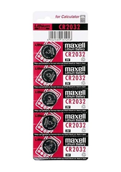 5dm-maxell Cr2032 3v Lityum Düğme Pil 5li Paket