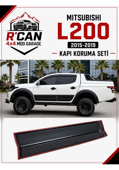 Mitsubishi L200 2015-2018 Abs Plastik Kapı Kaplama Seti