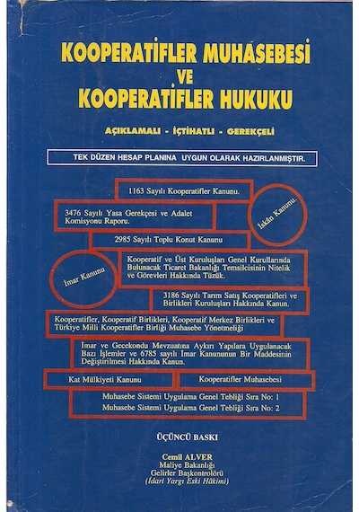 Kooperatifler Muhasebesi Ve Kooperatifler Hukuku