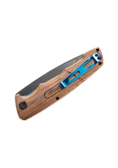Umarex Walther Bwk4 Ahşap Saplı Tanto Katlanır Kamp Çakı Siyah
