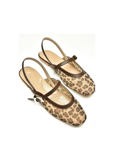 Fox Shoes U820067215 Kahverengi File Kadın Sandalet Kahverengi-file Kahverengi