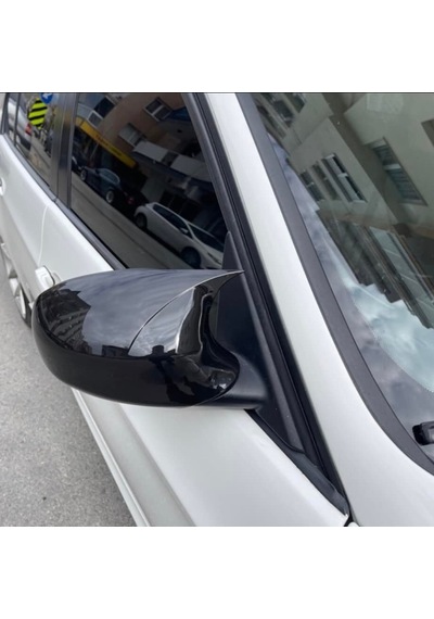 Bmw E90 Makyajlı Kasa Batman Yarasa Ayna Kapağı Piano Black Abs Plastik
