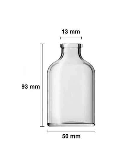 20 Adet 100 Ml Küçük Şeffaf Cam Vazo Mini Dekoratif Şişe Çiçeksiz Diğer