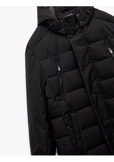 Koton Çıtçıt Düğme Detaylı Fermuarlı Cepli Çıkarılabilir Kapşonlu Parka Siyah 6wam00024hw Siyah Koton Çıtçıt Düğme Detaylı Fermuarlı Cepli Çıkarılabilir Kapşonlu Parka Siyah 6wam00024hw Siyah