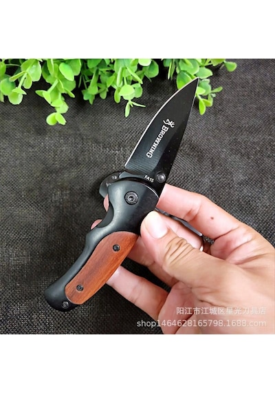 Valkyrie Browning Fa15 Katlanabilir Çakı Kamp Cep Bıçağı Çok Renkli
