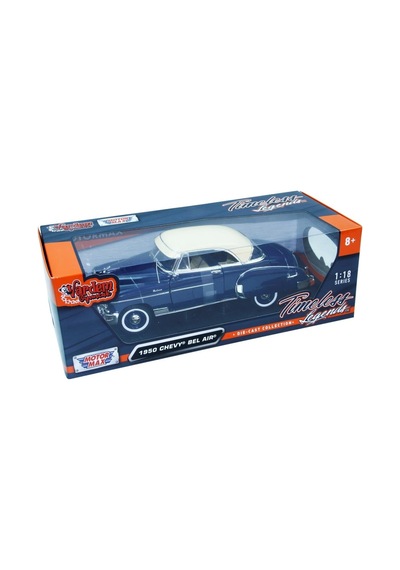 Motormax 1950 Chevy Bel Air Lacivert 1:18 Model Araba