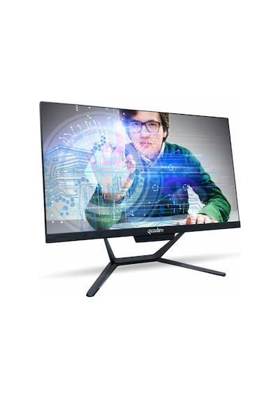 Quadro Stark H224 26165 i5-12450H 16 GB 480 GB SSD 23.8" Free Dos AIO Masaüstü Bilgisayar