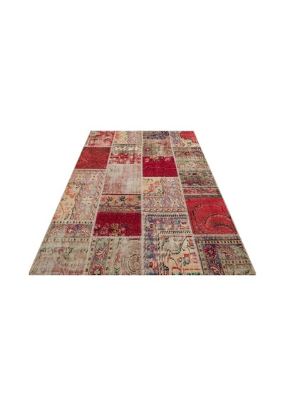 Eşsiz Güzelliğe Sahip Patchwork El Dokuma Halı