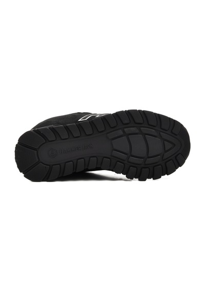 Hammer Jack Siyah Suni Deri Unisex Sneaker Peru 102 19250 G Siyah