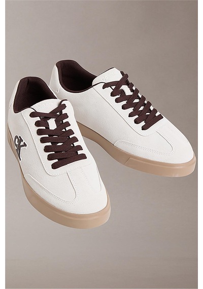 Calvin Klein Low Prof Cupsole Su Erkek Sneaker-14963 Beyaz