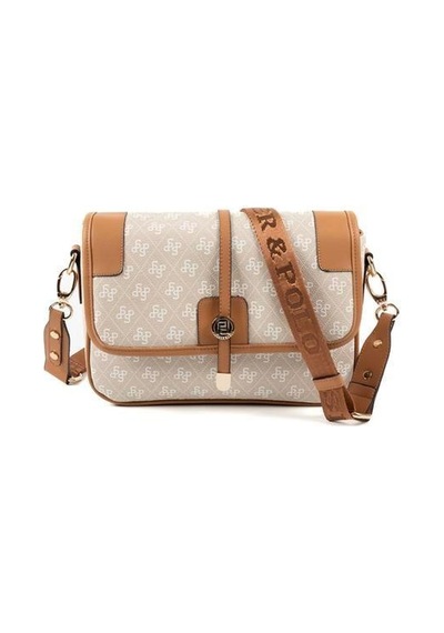 Silver Polo Sp1182 Kadın Çapraz Çanta Monogram Taş-a.taba