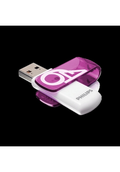 Phılıps 64gb Usb 2.0 25/10mb/s Fm64fd05b/00