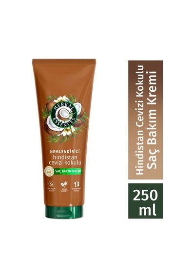 Hindistan Cevizi Kokulu Vegan Saç Bakım Kremi 250ml