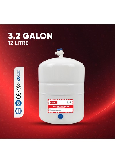 Su Arıtma Cihazı İçin Su Tankı Deposu 3.2 Galon 12 Litre Tank