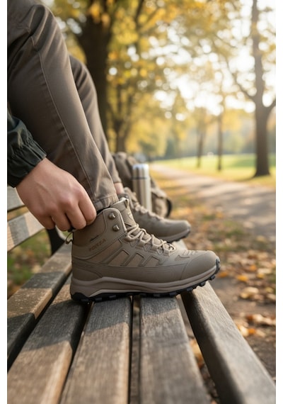 Enoch Erkek Forza Model Waterproof Outdoor Trekking Ve Doğa Yürüyüş Botu Vizon