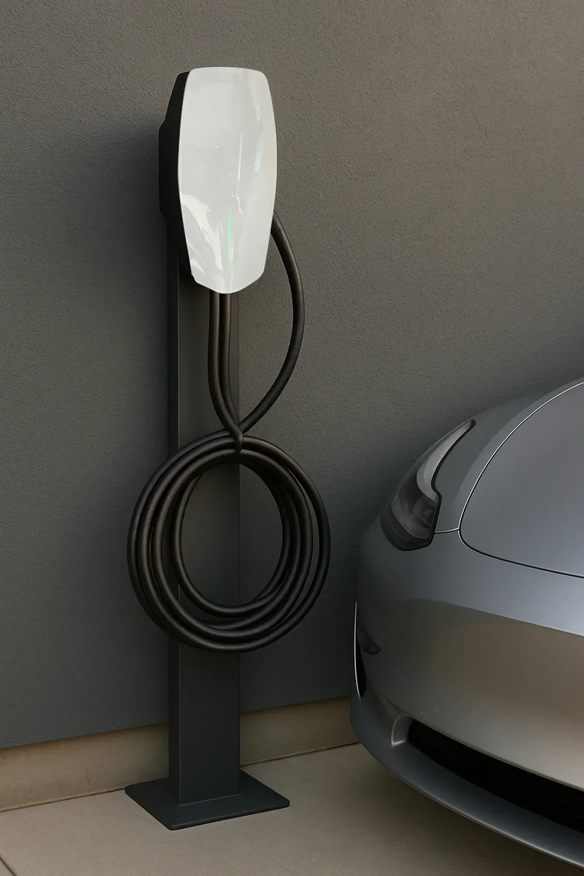 Milano Home Tesla Wall Connector Gen3 Stand - Elektrikli Araç Şarj İstasyonu Standı - Şarj İstasyonu Standı Kaide