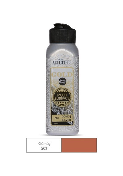 Artdeco Multi Surface Metalik Boya 140 Ml 502 Gümüş