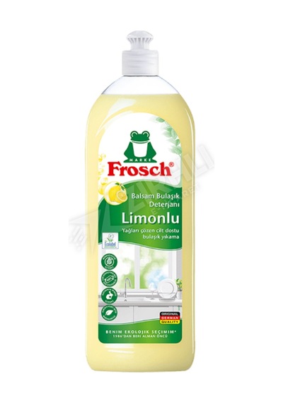 3 Adet Frosch Limonlu Bulaşık Balsamı 750 Ml