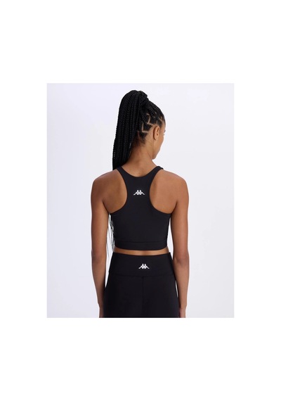 Kappa Berly Bra Kadın Siyah Skin Sporcu Sütyeni