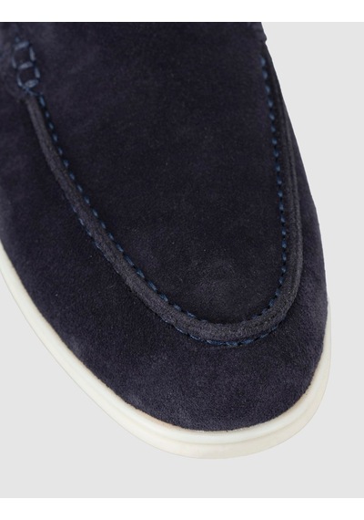 Cabani Erkek Süet Lacivert Loafer