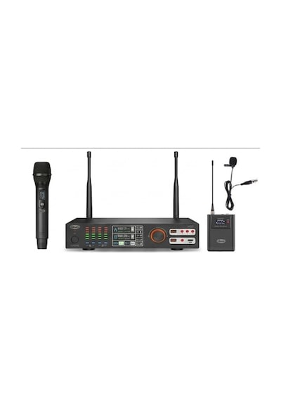 Okul Tören Ses Sistemi - Profesyonel Set - Güçlü Hoparlörler - Telsiz Mikrofonlu - Bluetooth Mikserli - Kolay Kurulum