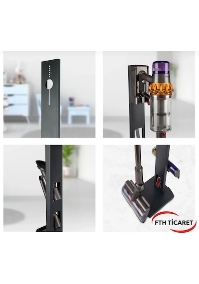 Dikey Şarjlı Süpürge Standı - Fth Ticaret