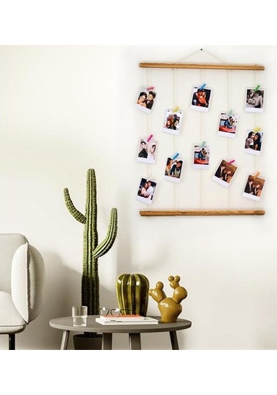 Bfd Shop Çerçeve Ahşap İpli Fotoğraf Askısı 50 X 70