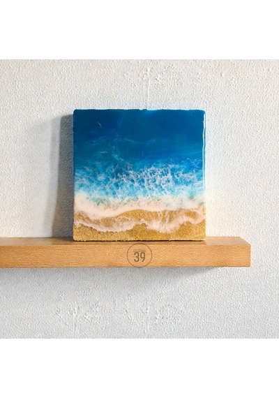 Caribbean Ocean Epoksi Duvar Tablosu El Yapımı Okyanus Temalı Dekoratif Sanat, 25x25 Cm & 30x30 Cm 1 Adet Caribbean Ocean Epoksi Duvar Tablosu El Yapımı Okyanus Temalı Dekoratif Sanat, 25x25 Cm & 30x30 Cm 1 Adet