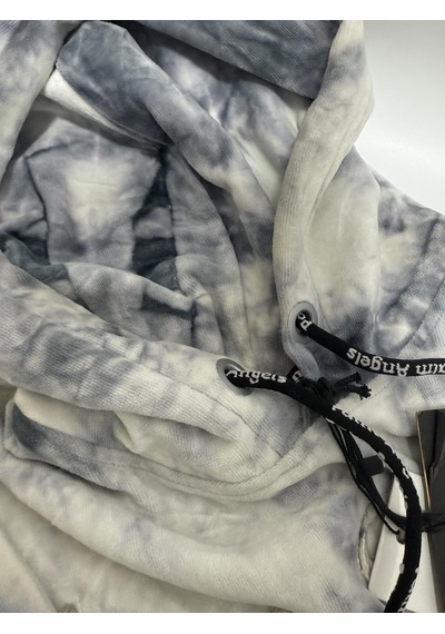Palm Angels Fw20 Tie Dye Gothic Logo Hoodie Sweatshirt S Beden Çok Renkli