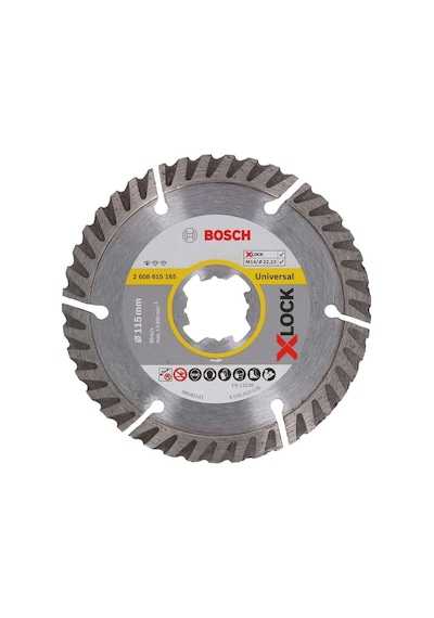 Bosch X-Lock Standard For Universal 115 mm Elmas Kesici Disk - 2608615165