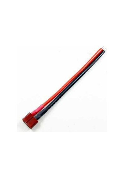 Robotistan 14Awg T Plug Deans Dişi 10 Cm Silikon Kablo