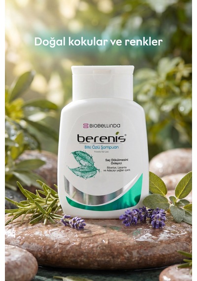 Berenis Boyalı Saçlar Için Bitki Özlü Şampuan Daha Güçlü Saçlar İçin 290 Ml Tüm Saç Tipleri