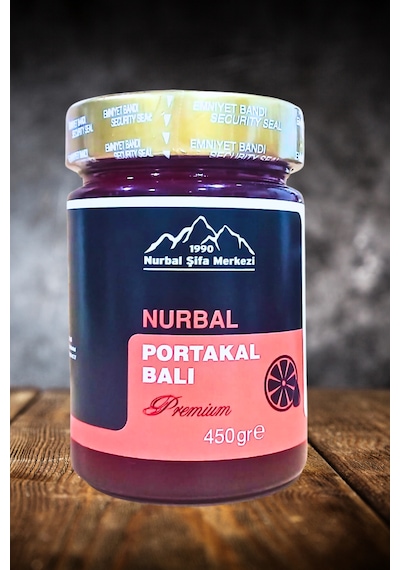 Nurbal Şifa Merkezi Portakal Balı 450 G