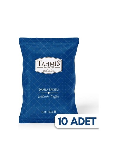 Tahmis Damla Sakızlı Türk Kahvesi 10 x 100 G
