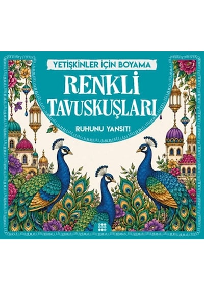 Renkli Tavuskuşları & Yetişkinler İçin Boyama