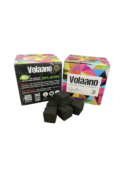 VOLAANO 26MM NARGİLE KÖMÜRÜ 2KG