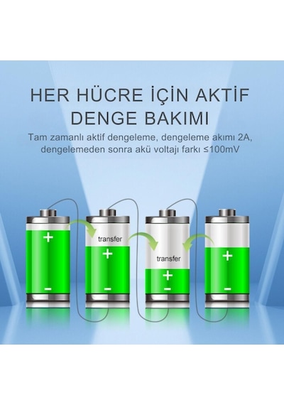 Tdt 8s Aktif Balans Cihazı - Pil Enerji Aktif Dengeleme 2a