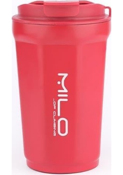 Milo Dery 350 Ml Çelik Termos Mug Kırmızı Çok Renkli