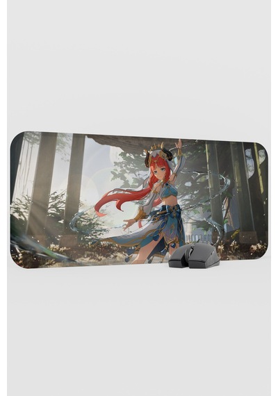 Nilou Genshin Impact Anime Gacha V5 - 70x30 Xl Gaming Mouse Pad Fare Altlığı
