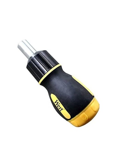 W 2203, Bits Uçlu Topaç Tornavida Seti, Sarı/siyah/gri