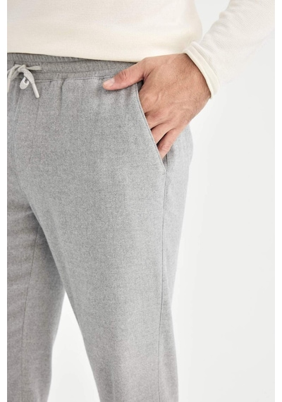 DeFacto Jogger Pantolon Beli Bağcıklı Cepli Düz Paça D8641AX24AUGR210