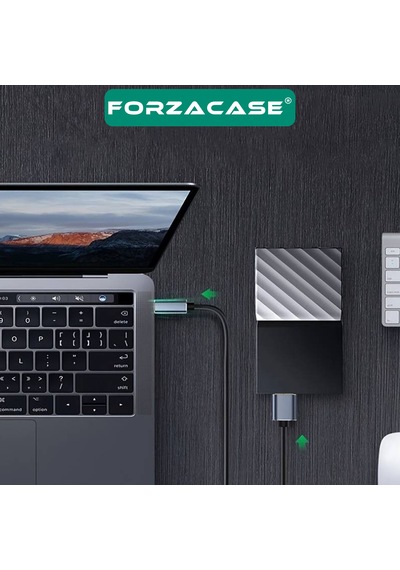 Forzacase FC884 Type-c To Micro B 3.0 Şarj Data Kablosu