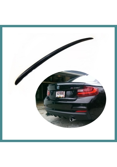 Trendexa Bagaj Çıtası Universal Spoiler Parlak Siyah 115cm Mac
