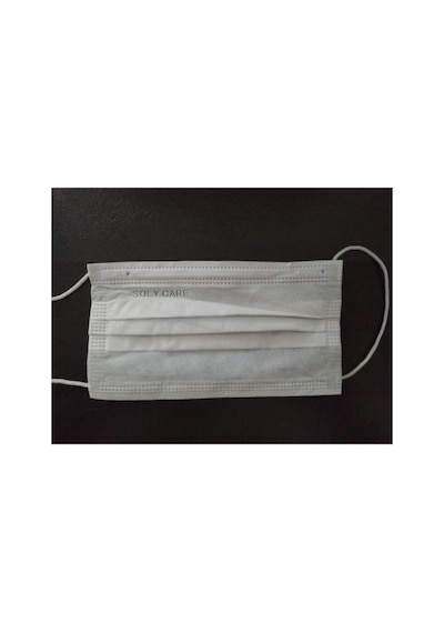 Care Meltblown 3 Katlı Full Ultrasonic Telli Maske Beyaz 50 Adet