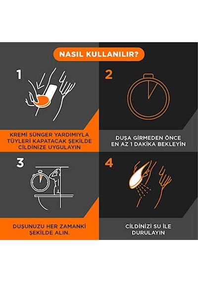 Veet Men Duşta Tüy Dökücü Krem Erkeklere Özel Vücut, Bacak Ve Koltuk Altı 150 Ml
