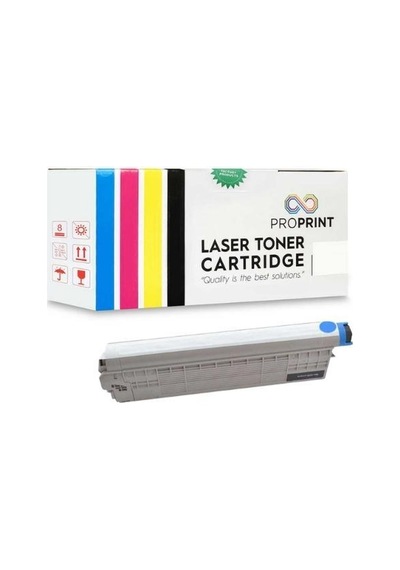 Proprint Oki MC770 45396303 MC770DN Mavi Uyumlu Toner