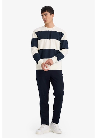Defacto Sweatshirt F9630ax26spnv82 Lacivert-nv82