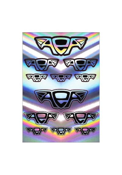 A5 Hologram Sticker 085 Tek Paket Çoklu Sticker Standart